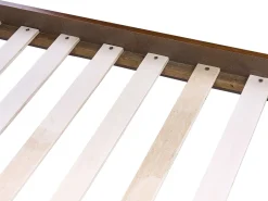 Discount Łóżko POISSY 160 x 200 cm Jesion ciemny Łóżka Podwójne|Wszystkie Łóżka