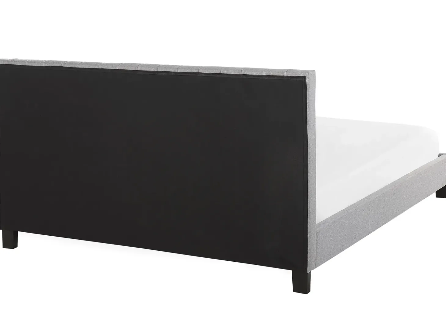 Łóżko POITIERS 180 x 200 cm Jasno Łóżka Tapicerowane|Łóżka Podwójne
