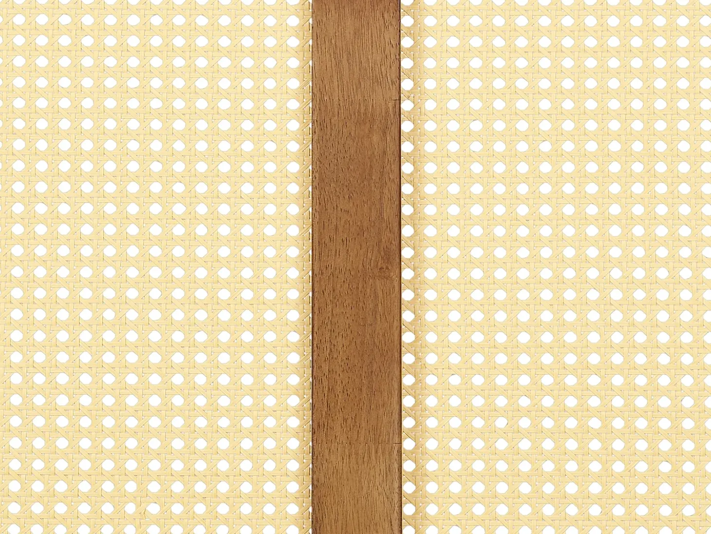 New Rattan AURAY 160 x 200 cm Brązowy Łóżka Podwójne|Łóżka Rattanowe