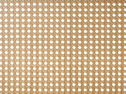 Best Łóżko Rattan BOUSSICOURT 180 x 200 cm Ciemnobrązowy Łóżka Podwójne|Łóżka Rattanowe