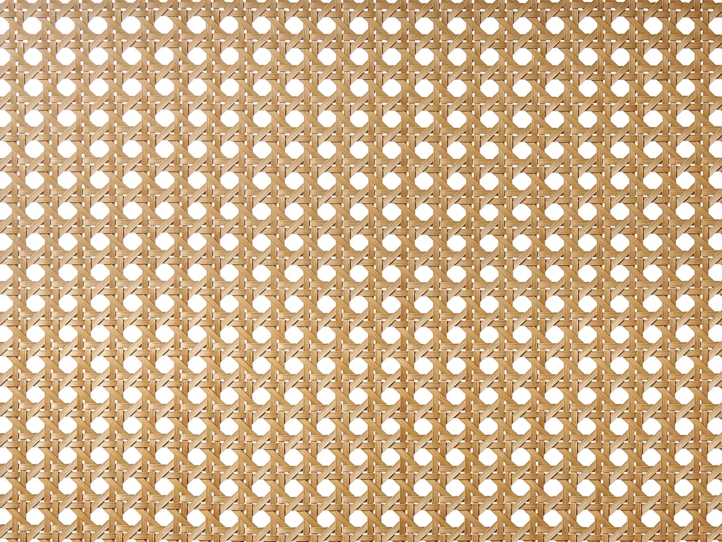 Best Łóżko Rattan BOUSSICOURT 180 x 200 cm Ciemnobrązowy Łóżka Podwójne|Łóżka Rattanowe