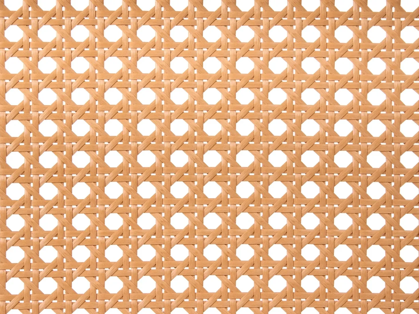 Outlet Łóżko Rattan BOUSSICOURT 180 x 200 cm Jasnobrązowy Łóżka Podwójne|Łóżka Rattanowe