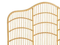 Discount Łóżko Rattan DOMEYROT 180 x 200 cm Jasno Łóżka Podwójne|Łóżka Rattanowe