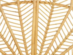 Online Łóżko Rattan FLORENTINE 180 x 200 cm Jasno Łóżka Podwójne|Łóżka Rattanowe