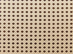 Online Łóżko Rattan MONPAZIER 160 x 200 cm Ciemnobrązowy Łóżka Podwójne|Łóżka Rattanowe
