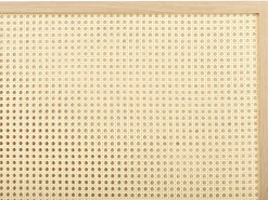 Best Łóżko Rattan MONPAZIER 180 x 200 cm Jasno Łóżka Podwójne|Łóżka Rattanowe