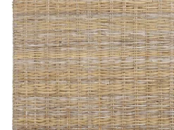 Discount Łóżko Rattan SALBRIS 180 x 200 cm Naturalny Łóżka Podwójne|Łóżka Rattanowe
