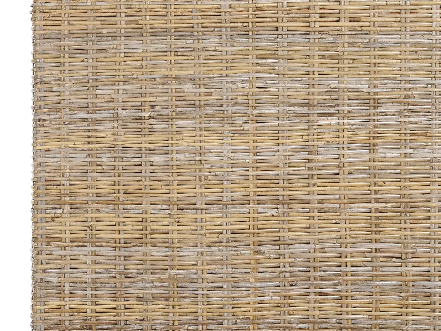 Discount Łóżko Rattan SALBRIS 180 x 200 cm Naturalny Łóżka Podwójne|Łóżka Rattanowe