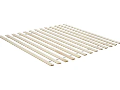 Discount Rattan VARZY 180 x 200 cm Brązowy Łóżka Podwójne|Łóżka Rattanowe