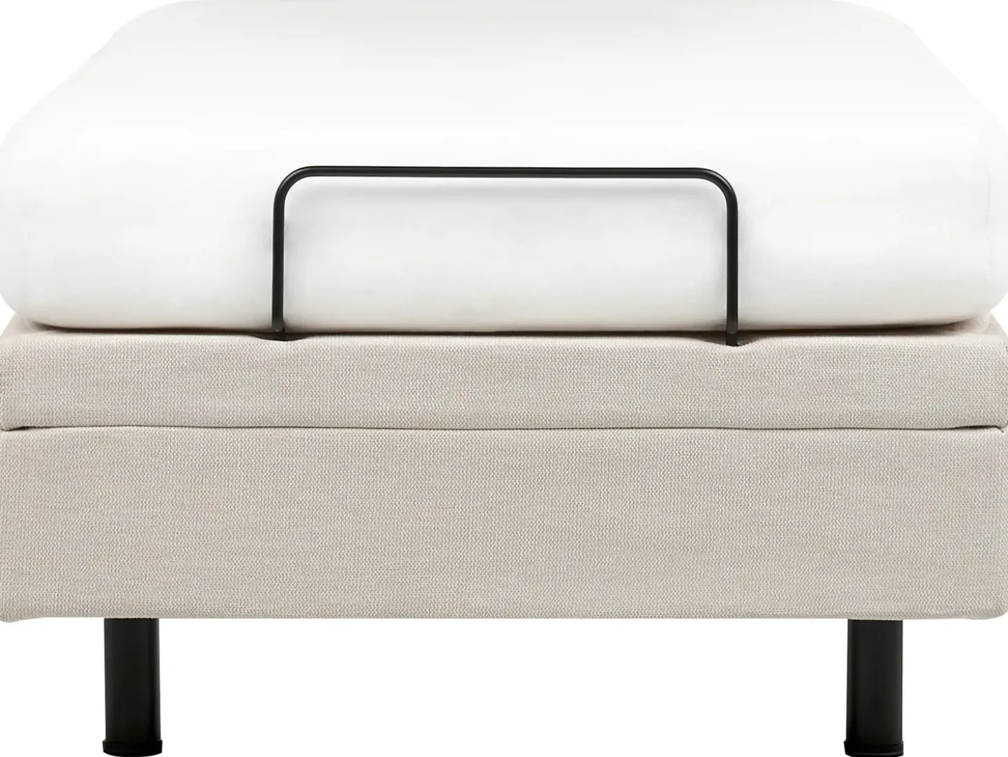 Online CASTELLAN 90 x 200 cm Jasnobeżowy Łóżka Tapicerowane|Łóżka Pojedyncze