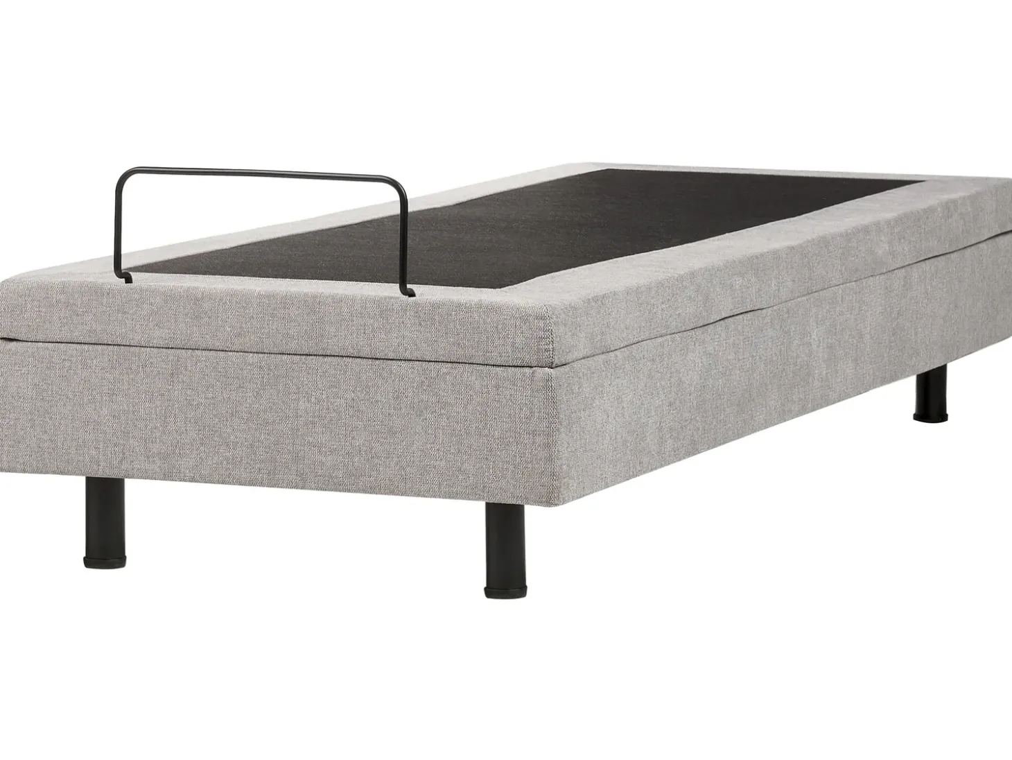 Best CASTELLAN 80 x 200 cm Jasnoszary Łóżka Tapicerowane|Łóżka Pojedyncze