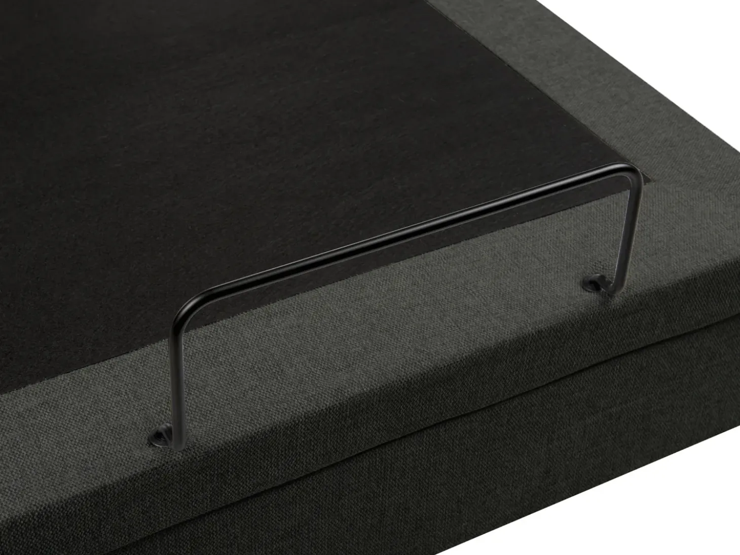 Online CASTELLAN 180 x 200 cm Ciemnoszary Łóżka Tapicerowane|Łóżka Podwójne