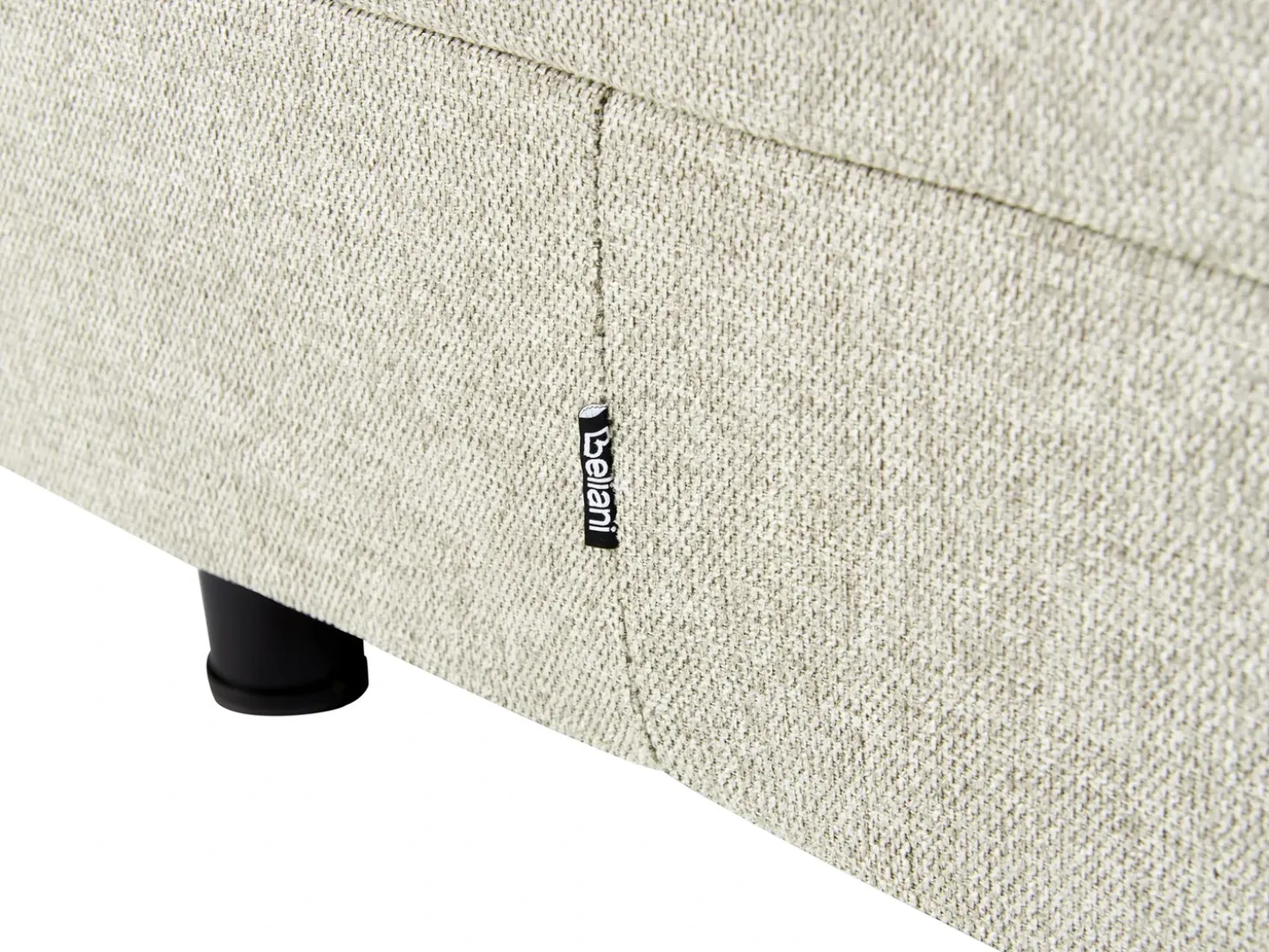 Online CASTELLAN 90 x 200 cm Beżowy Łóżka Tapicerowane|Łóżka Regulowane