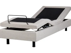 Hot DUKE 90 x 200 cm Beżowy Łóżka Tapicerowane|Łóżka Pojedyncze