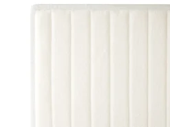 Discount Łóżko regulowane Boucle CASTELLAN 180 x 200 cm Złamana biel Łóżka Tapicerowane|Łóżka Podwójne