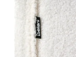 Discount Łóżko regulowane Boucle CASTELLAN 180 x 200 cm Złamana biel Łóżka Tapicerowane|Łóżka Podwójne