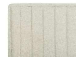 Clearance CASTELLAN 180 x 200 cm Beżowy Łóżka Tapicerowane|Łóżka Podwójne