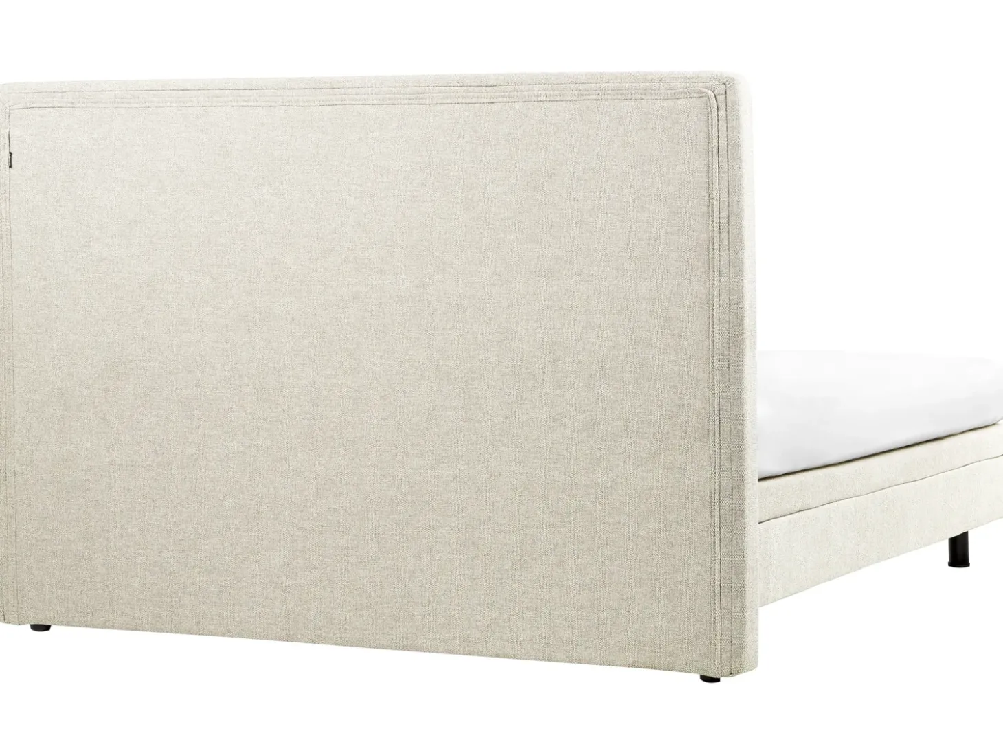 Clearance CASTELLAN 180 x 200 cm Beżowy Łóżka Tapicerowane|Łóżka Podwójne