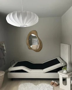 CASTELLAN 90 x 200 cm Jasno Łóżka Tapicerowane|Łóżka Pojedyncze