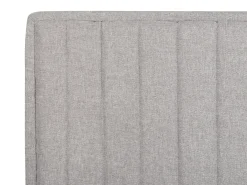 Outlet Łóżko regulowane CASTELLAN 90 x 200 cm Jasno Łóżka Tapicerowane|Łóżka Pojedyncze