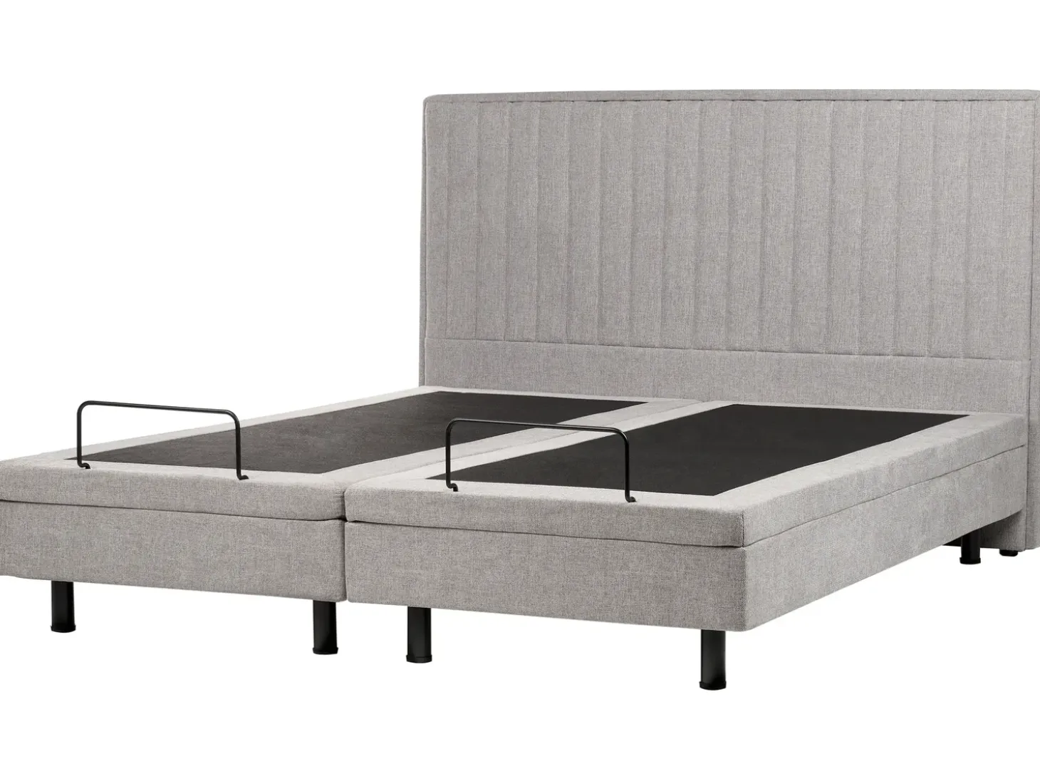 Sale Łóżko regulowane CASTELLAN 180 x 200 cm Jasno Łóżka Tapicerowane|Łóżka Podwójne