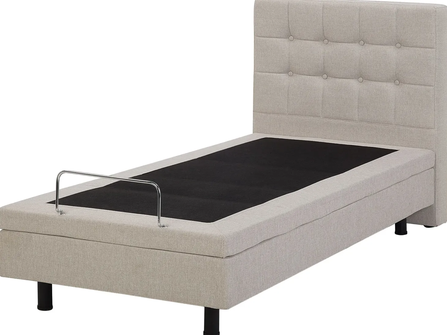 Łóżko regulowane DUKE 90 x 200 cm Beżowy