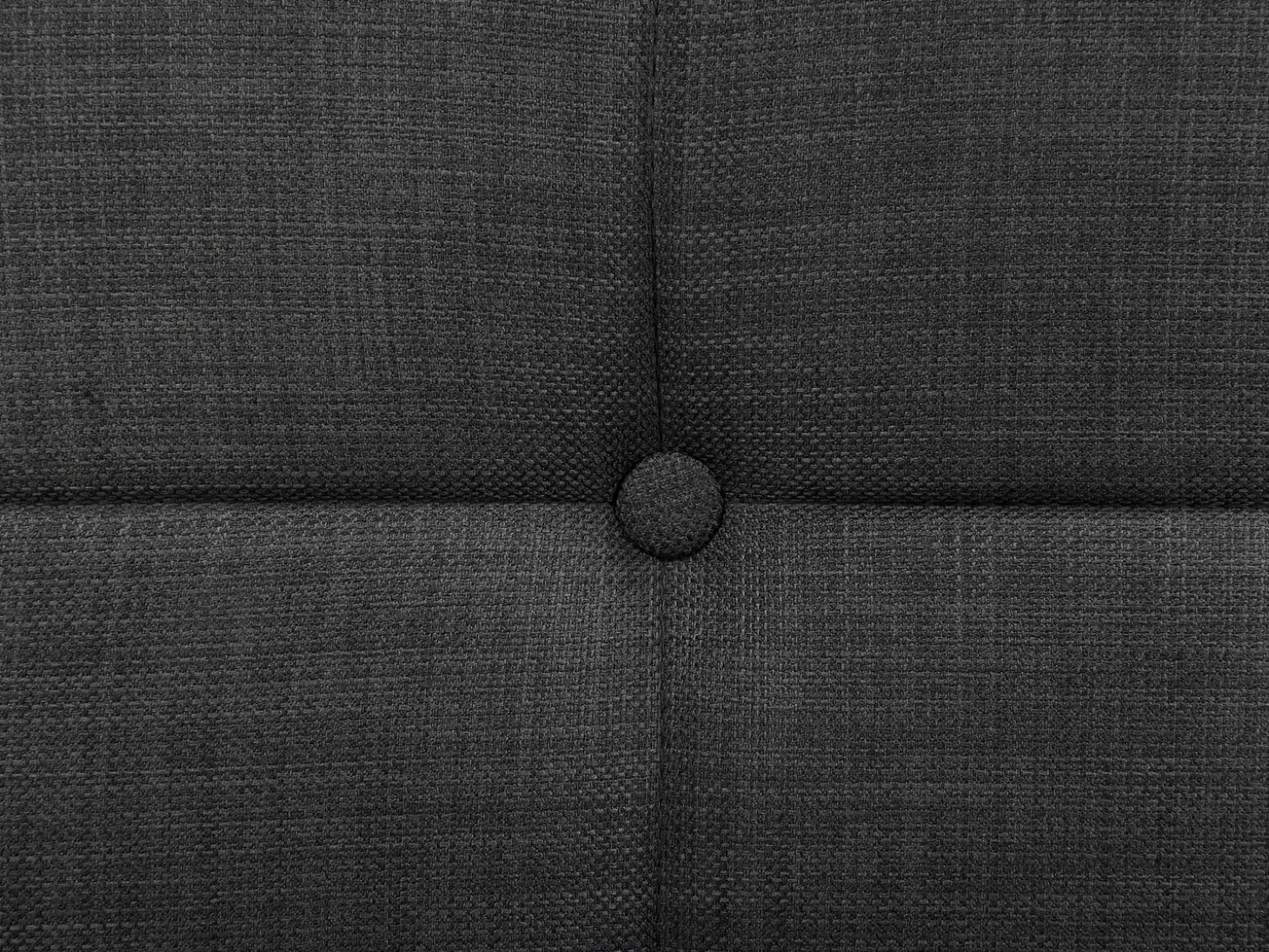 Sale Łóżko regulowane DUKE 180 x 200 cm Ciemno Łóżka Tapicerowane|Łóżka Podwójne