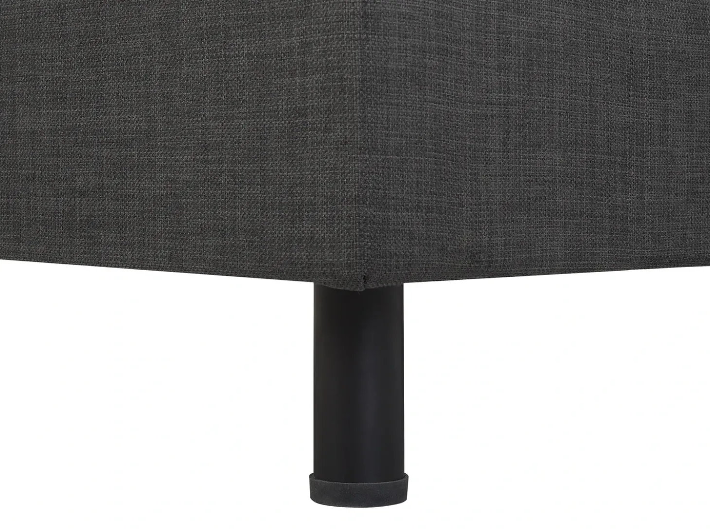 Sale Łóżko regulowane DUKE 180 x 200 cm Ciemno Łóżka Tapicerowane|Łóżka Podwójne