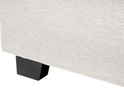Best ROUEN 180 x 200 cm Jasnobeżowy Łóżka Tapicerowane|Łóżka Podwójne