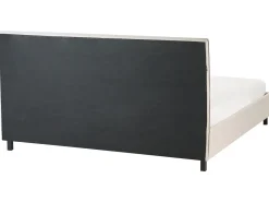 Hot Łóżko SENNEZ 180 x 200 cm Beżowy Łóżka Tapicerowane|Łóżka Podwójne