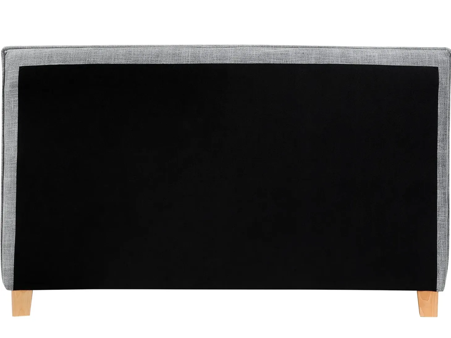 Online Łóżko SENNEZ 160 x 200 cm Jasnoszary Łóżka Tapicerowane|Łóżka Podwójne