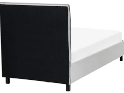 Clearance Łóżko SENNEZ 90 x 200 cm Jasnoszary Dzieci Wszystkie Meble I Akcesoria Dziecięce|Łóżka Tapicerowane