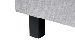 Clearance Łóżko SENNEZ 90 x 200 cm Jasnoszary Dzieci Wszystkie Meble I Akcesoria Dziecięce|Łóżka Tapicerowane