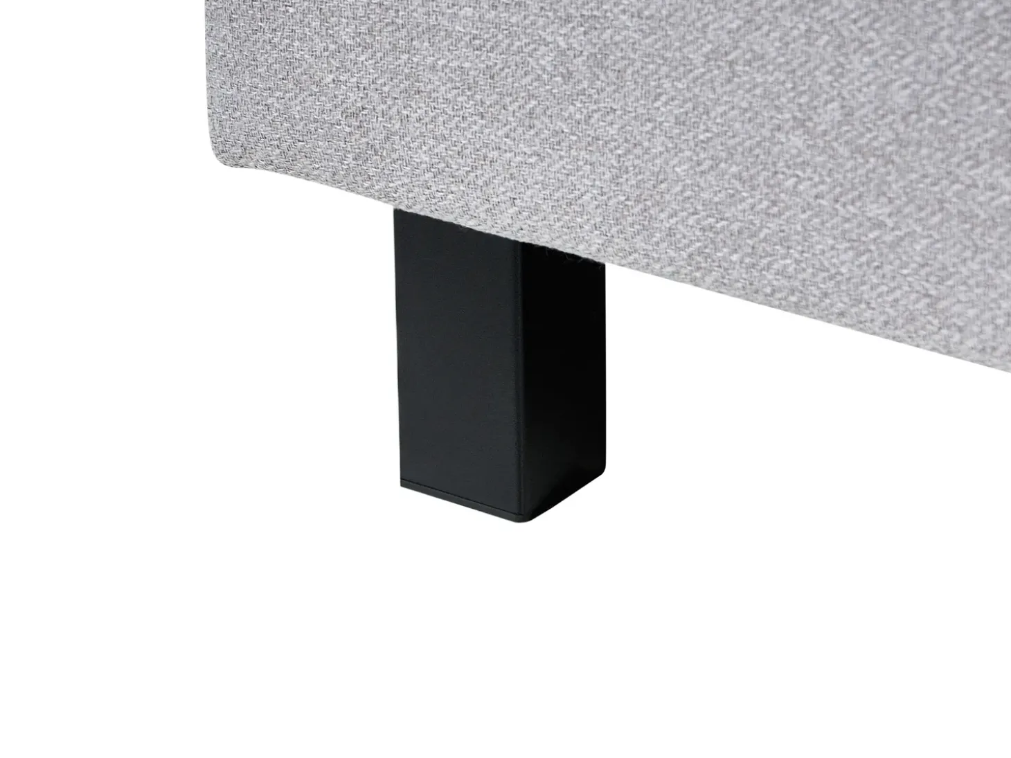Clearance Łóżko SENNEZ 90 x 200 cm Jasnoszary Dzieci Wszystkie Meble I Akcesoria Dziecięce|Łóżka Tapicerowane