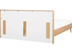Best Łóżko SERRIS 180 x 200 cm Jasnobrązowy Łóżka Podwójne|Wszystkie Łóżka