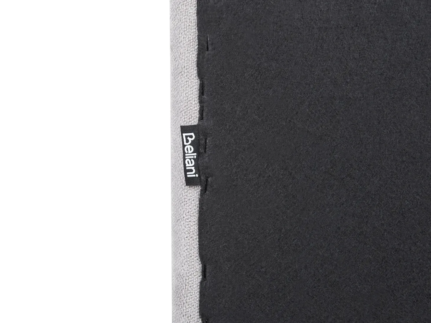 Online Łóżko Szenil TALENCE 180 x 200 cm Jasnoszary Łóżka Tapicerowane|Łóżka Podwójne