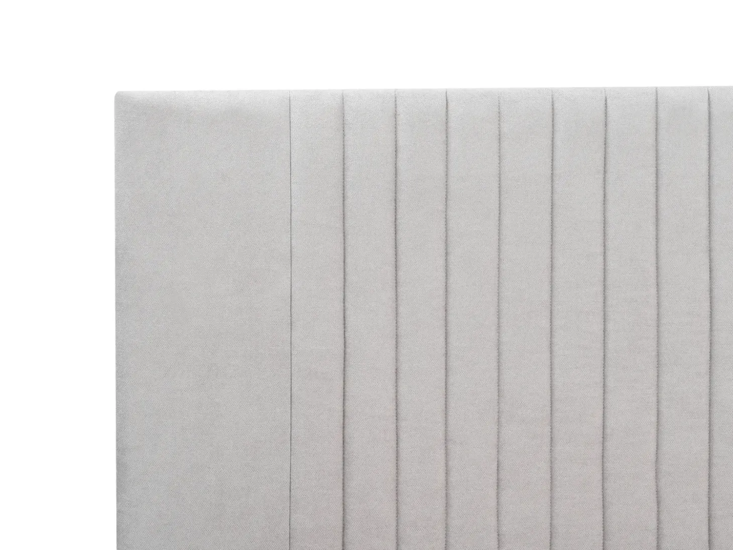 Online Łóżko Szenil TALENCE 180 x 200 cm Jasnoszary Łóżka Tapicerowane|Łóżka Podwójne