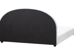 Best Szenil VAUCLUSE 180 x 200 cm Błękitny Łóżka Tapicerowane|Łóżka Podwójne
