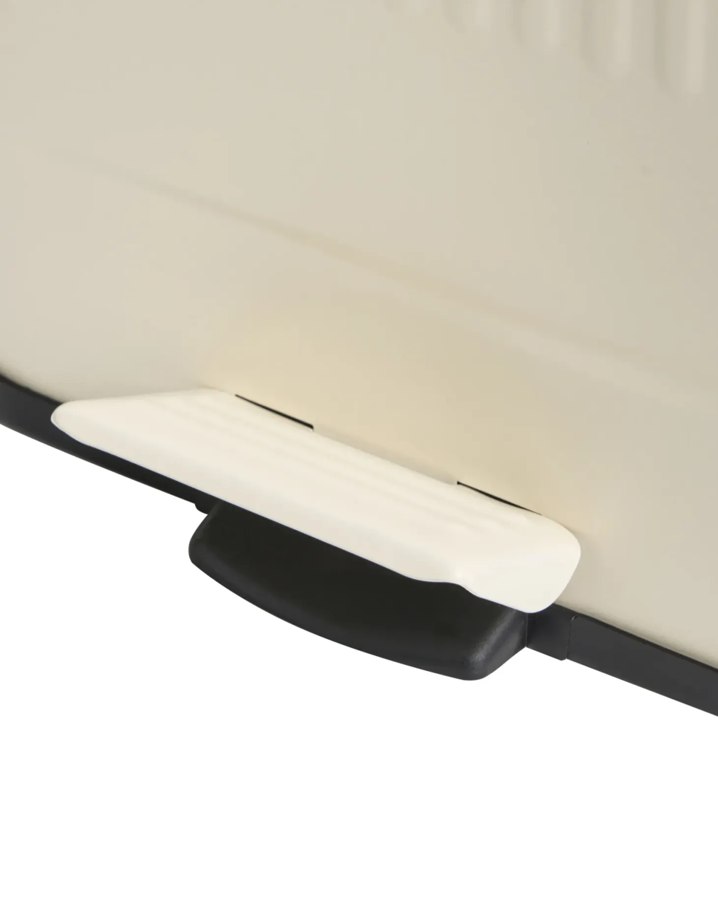 Kosz na śmieci z pedałem 30 L ECOCOMFORT Metal Beżowy