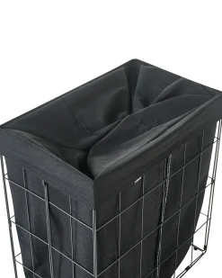 Kosz na pranie CULPINA Metal Czarny 100 L