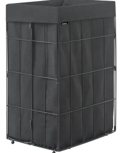Kosz na pranie CULPINA Metal Czarny 72 L