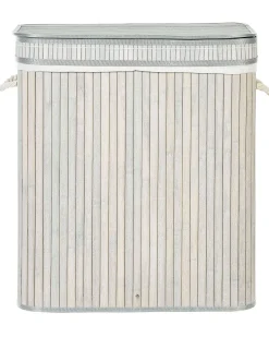 Kosz na pranie KALTHOTA Bambus Szary 100 L