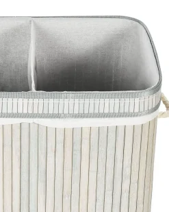 Kosz na pranie KALTHOTA Bambus Szary 100 L