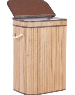 Kosz na pranie KALUTARA Bambus Jasnobrązowy