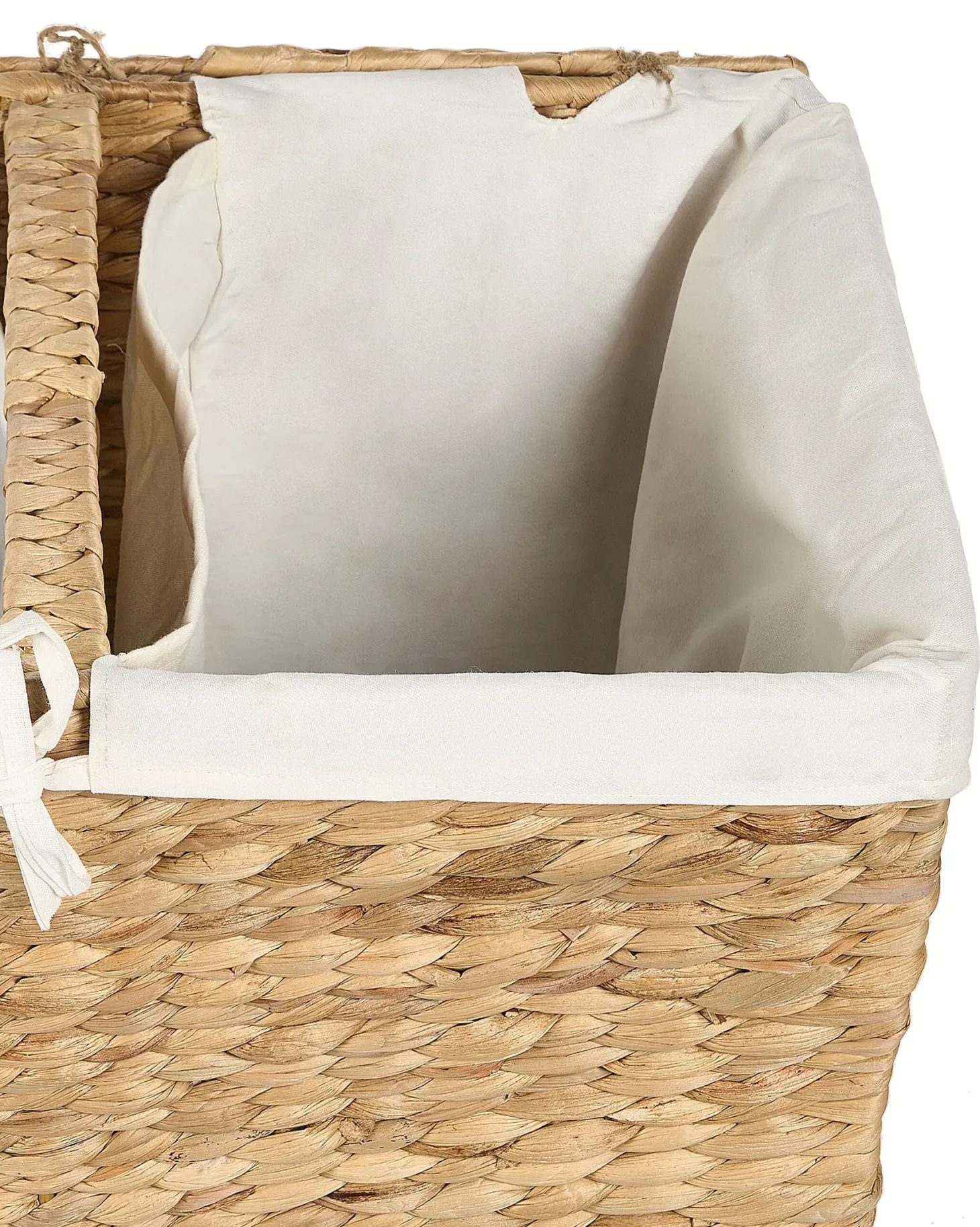 Kosz na pranie LANGSON Plecionka Naturalny 75 L