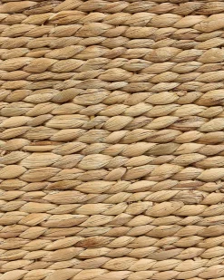 Kosz na pranie LANGSON Plecionka Naturalny 75 L