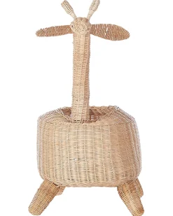 Kosz na zabawki Żyrafa HAINAN Rattan Naturalny