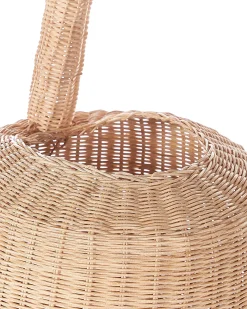 Kosz na zabawki Żyrafa HAINAN Rattan Naturalny