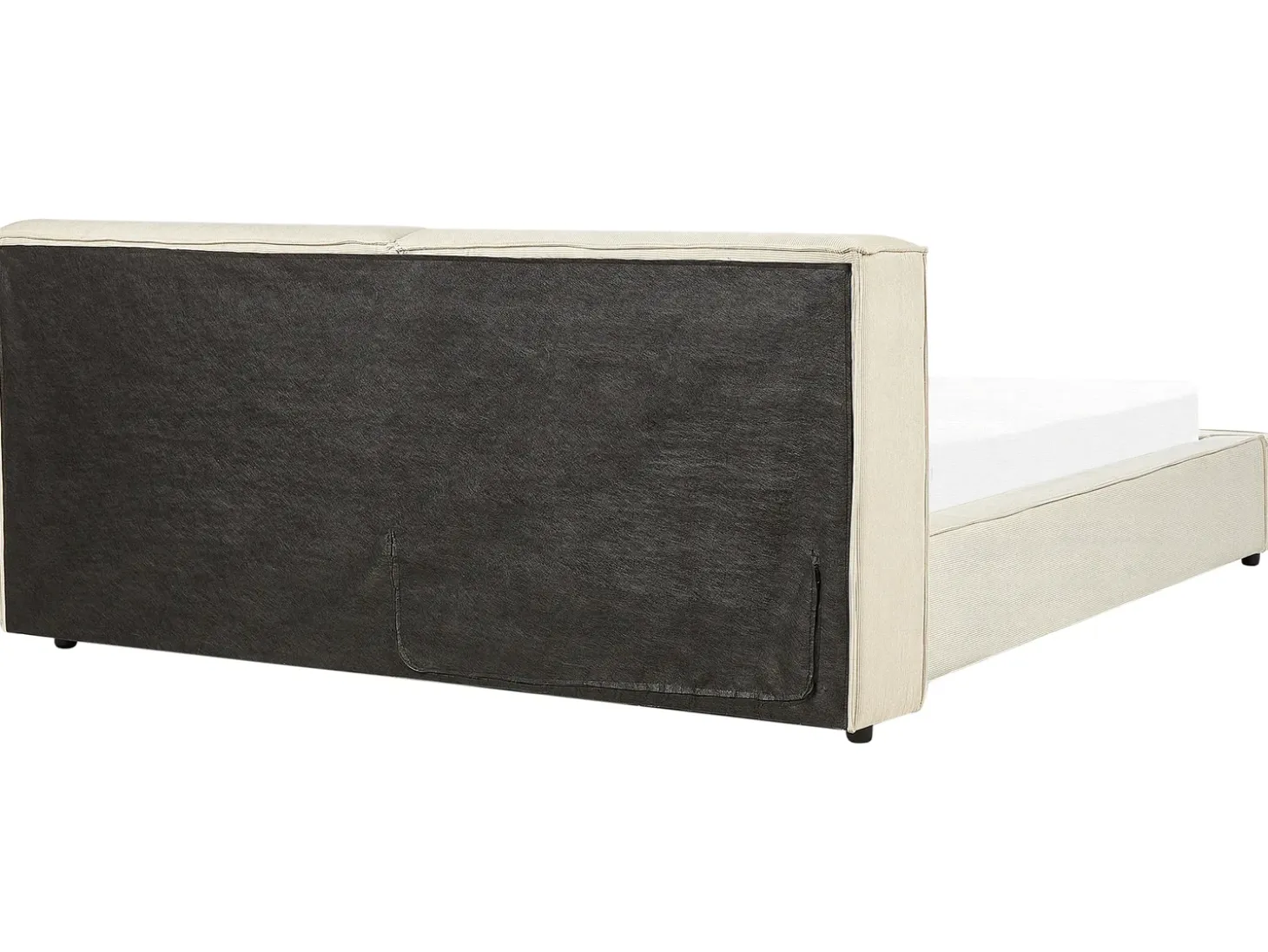Best Sztruks LINARDS 180 x 200 cm Łóżka Tapicerowane|Łóżka Podwójne
