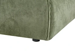Discount Sztruks VINAY 180 x 200 cm Oliwkowy Łóżka Tapicerowane|Łóżka Podwójne